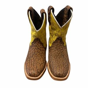 Children’s Azulado Genuine Leather Western Boots